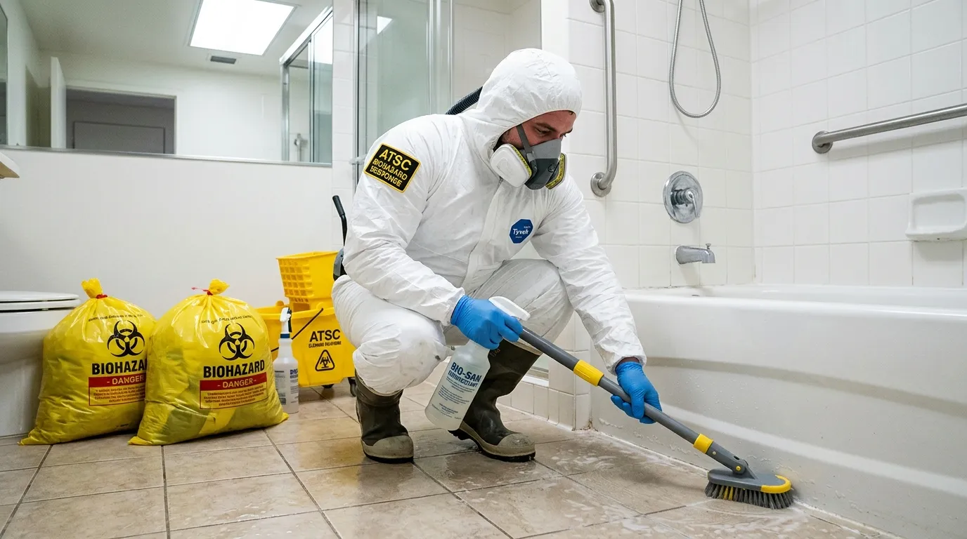 Decontamination equipment deployed for Blood Cleanup in Palestine